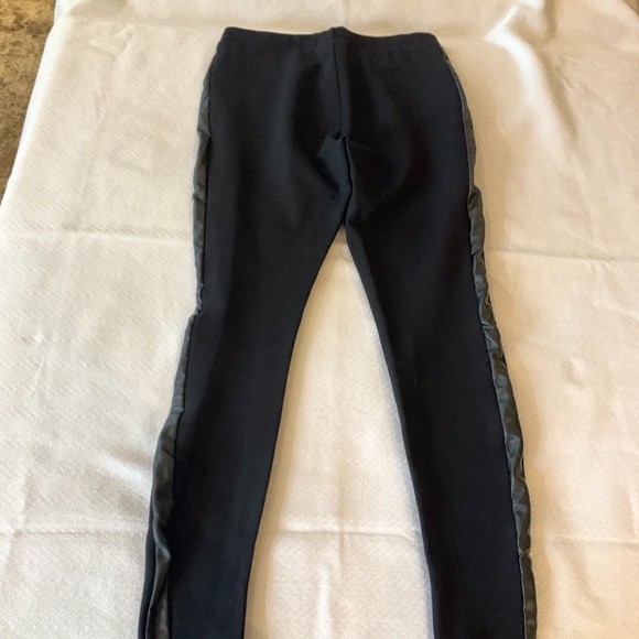Joie Keena Ponte Legging with Tuxedo Stripe, XS, Black - Picture 7 of 10